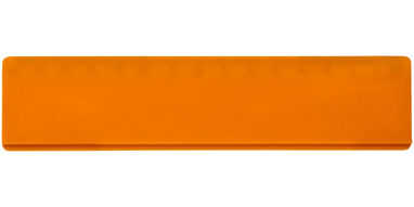 Линейка Renzo 15 см, цвет оранжевый - 21053609- Фото №4