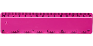 Лінійка Renzo  15 см, колір рожевий - 21053610- Фото №3