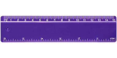 Лінійка Renzo  15 см, колір пурпурний - 21053611- Фото №3