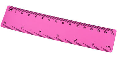 Лінійка Rothko  15 см, колір рожевий - 21054004- Фото №1