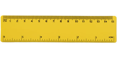 Лінійка Rothko  15 см, колір жовтий - 21054007- Фото №3