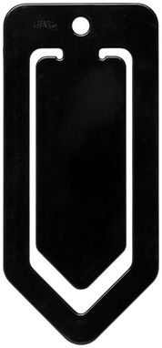 Зажим для бумаги Duko, цвет сплошной черный - 21054300- Фото №2