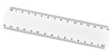 Лінійка гнучка Arc  15 см, колір білий - 21058600- Фото №1