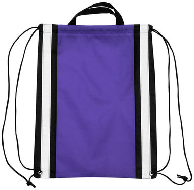 Светоотражающий рюкзак на веревках, цвет пурпурный - 21072201- Фото №4