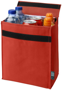 Сумка-холодильник для ланчів Triangle, колір червоний - 21074104- Фото №4
