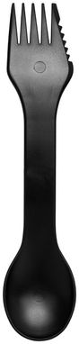 Комплект столовий Epsy , колір суцільний чорний - 21081200- Фото №3