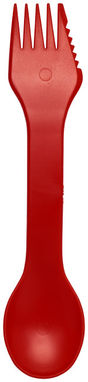 Комплект столовий Epsy , колір червоний - 21081205- Фото №3