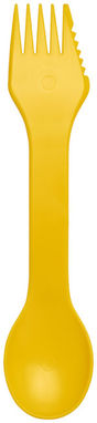 Комплект столовый Epsy , цвет желтый - 21081207- Фото №3
