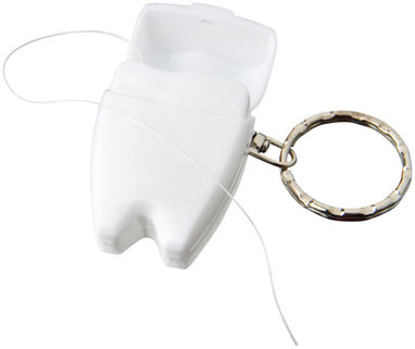 Брелок з зубною ниткою Demi, колір білий - 21082800- Фото №1