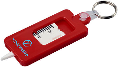 Брелок для проверки протектора шин Kym, цвет красный - 21084903- Фото №2