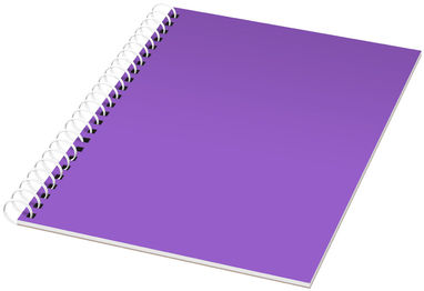 Блокнот Rothko  А4, колір пурпурний, білий - 21242062- Фото №1