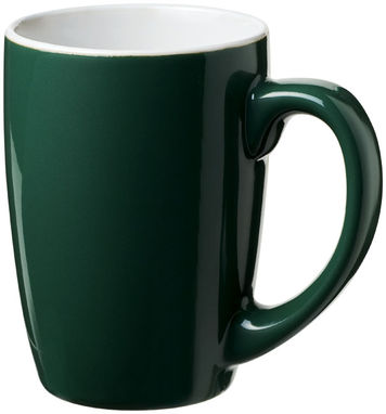 Кружка керамічна Mendi, колір зелений - 10057205- Фото №1