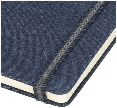 Блокнот Jeans  А5, колір синій темний - 10732101- Фото №6