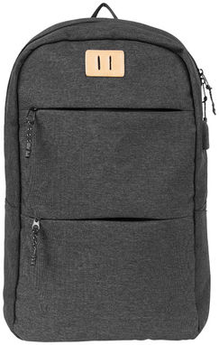 Рюкзак Cason для ноутбука, колір темно-сірий - 12042500- Фото №3