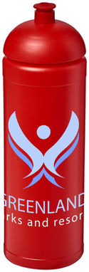 Бутылка спортивная Baseline Plus grip , цвет красный - 21007520- Фото №2