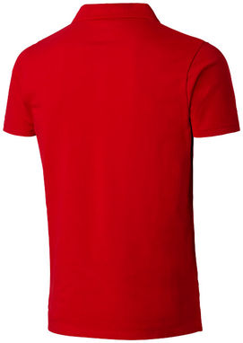 Поло з короткими рукавами Hacker, колір червоний, темно-синій  розмір XL - 33096264- Фото №4