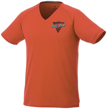 Футболка Amery мужская с коротким рукавом, цвет оранжевый  размер S - 39025331- Фото №2