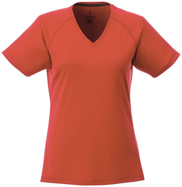 Футболка Amery женская с коротким рукавом, цвет оранжевый  размер L - 39026333- Фото №3