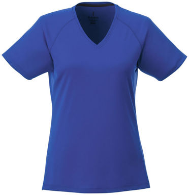 Футболка Amery жіноча з коротким рукавом, колір синій  розмір XS - 39026440- Фото №3