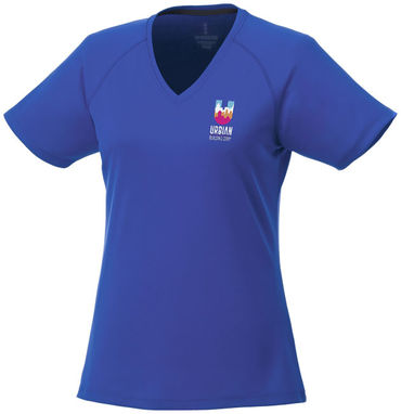 Футболка Amery жіноча з коротким рукавом, колір синій  розмір XL - 39026444- Фото №2