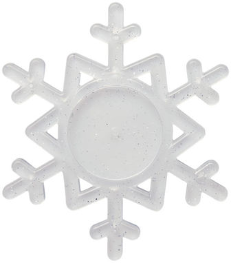 Снежинка Elssa, цвет матовый прозрачный, белый - 21057401- Фото №2