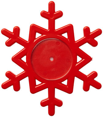 Сніжинка Elssa, колір червоний - 21057402- Фото №2