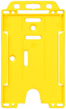 Тримач для бейджа Pierre, колір жовтий - 21060605- Фото №2