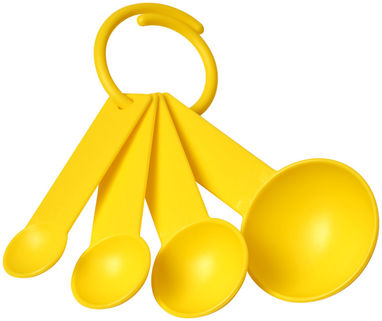 Комплект мірних ложок Ness , колір жовтий - 21081805- Фото №1