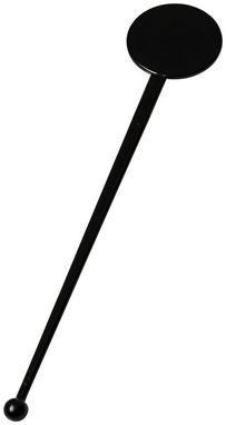 Палочка для помешивания коктейля Vida , цвет сплошной черный - 21086100- Фото №1