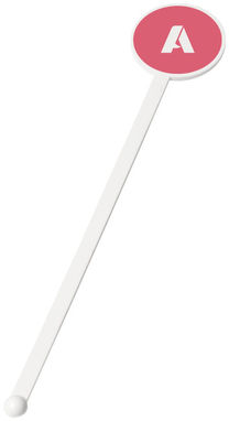 Паличка для розмішування коктейлю Vida , колір білий - 21086501- Фото №2