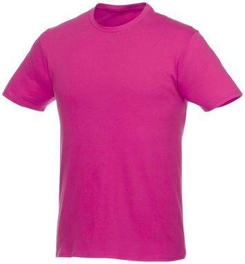 Футболка унісекс Heros з коротким рукавом, колір рожевий  розмір XS - 38028210- Фото №1