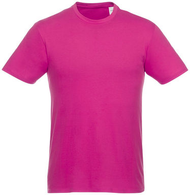 Футболка унисекс Heros с коротким рукавом, цвет розовый  размер XXL - 38028215- Фото №3