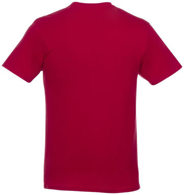 Футболка унісекс Heros з коротким рукавом, колір червоний  розмір XL - 38028254- Фото №4