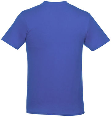 Футболка унісекс Heros з коротким рукавом, колір синій  розмір M - 38028442- Фото №4