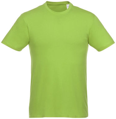 Футболка унісекс Heros з коротким рукавом, колір зелене яблуко  розмір XS - 38028680- Фото №3