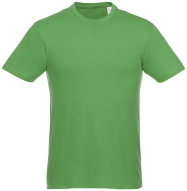 Футболка унісекс Heros з коротким рукавом, колір зелена папороть  розмір XS - 38028690- Фото №3