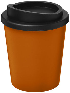 Термокружка Americano Espresso , цвет оранжевый, сплошной черный - 21009222- Фото №1