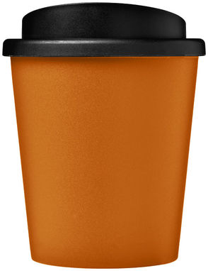Термокружка Americano Espresso , цвет оранжевый, сплошной черный - 21009222- Фото №3