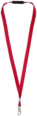 Шнур-лента Oro, цвет красный - 21060402- Фото №1