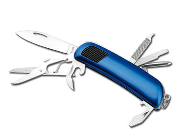 Карманный нож BEAVER, цвет синий - 94034-114- Фото №1