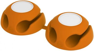 Органайзер для проводов Clippi, цвет оранжевый - 12345604- Фото №1