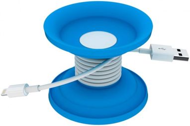 Органайзер для проводов Spinni, цвет голубой - 12346203- Фото №6