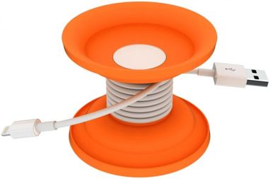 Органайзер для проводов Spinni, цвет оранжевый - 12346204- Фото №6