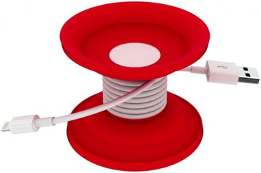 Органайзер для проводов Spinni, цвет красный - 12346205- Фото №6