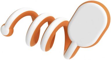Органайзер для проводов Laci, цвет белый с оранжевым - 12354504- Фото №1