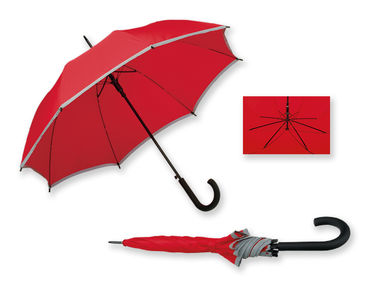 Автоматичний парасольку, SANTINI, колір червоний - @31132-05- Фото №1