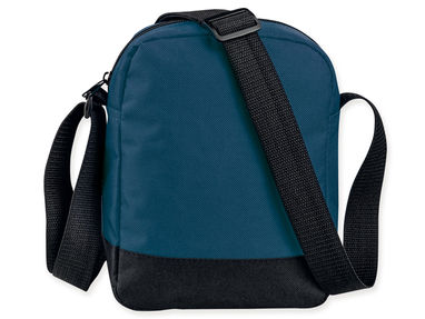 Полиэстеровая дорожная сумка с плечевым ремнем, 600D, цвет синий - 72425-104- Фото №1