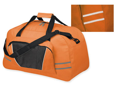 Дорожная сумка из полиэстера, 600D, цвет оранжевый - 72023-128- Фото №1