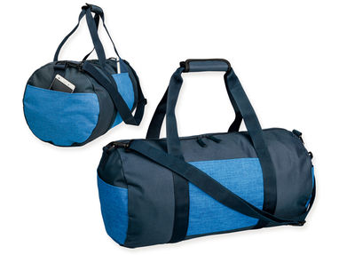 Дорожня сумка з поліестеру, 600D, колір синій - 72432-104- Фото №1