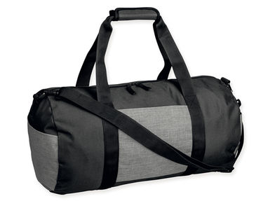 Дорожня сумка з поліестеру, 600D, колір чорний - 72432-123- Фото №1